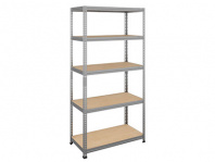 Стеллаж SBL 180KD/90x40/5 оцинкованный — габариты 1803х900х400 мм, нагрузка 