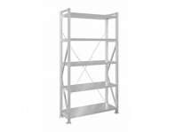 Стеллаж MS U 2000x1200x400/5 — габариты 2000х1280х400 мм, нагрузка 1000 кг
